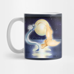 Dragons flying (normal color) Mug